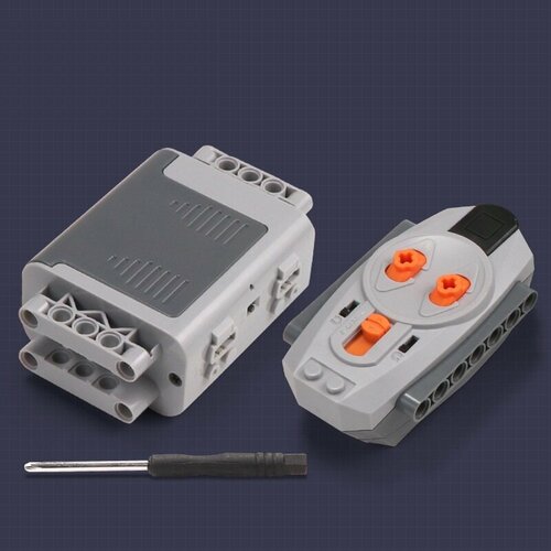 Пульт управления + Батарейный приемник power functions Remote Control + Battery Receiver