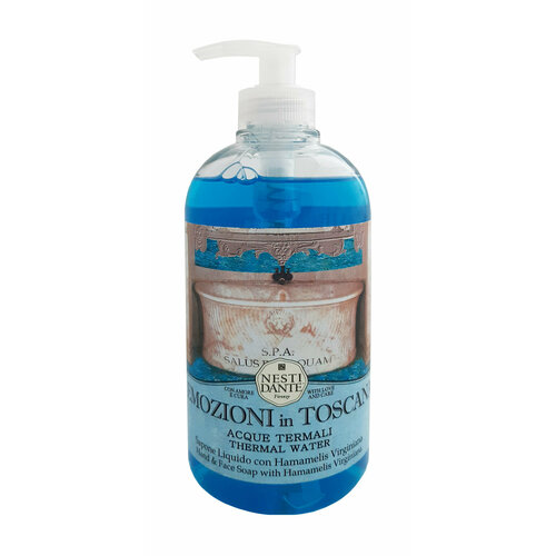 Жидкое мыло Nesti Dante Emozioni in Toscana Thermal Water Hand&Face Liquid Soap