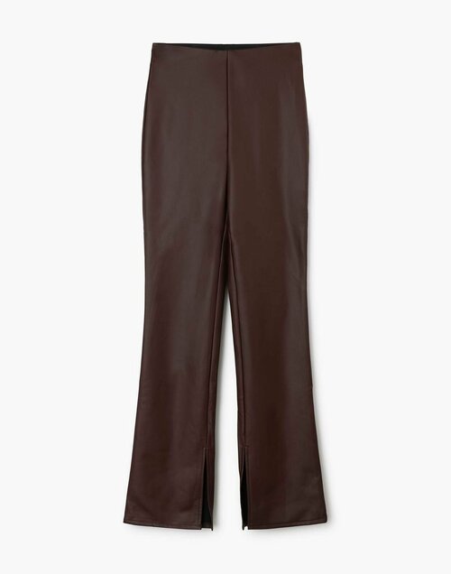 Брюки Gloria Jeans, размер 8-10л/134-140, коричневый