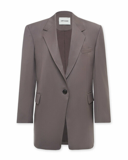Пиджак LOW CLASSIC, размер S, серый