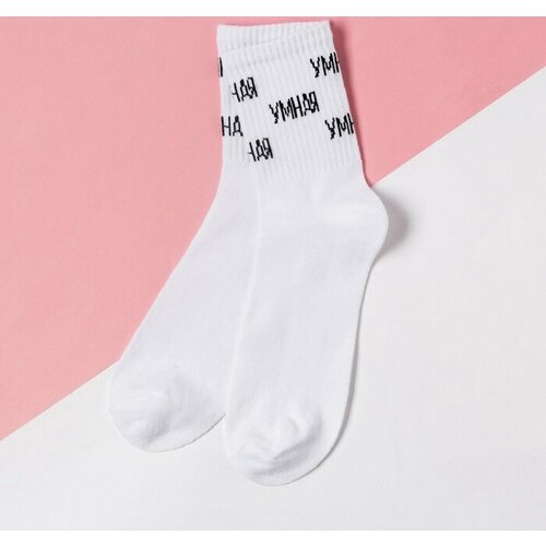 фото Носки kaftan, размер 36/40, черный, белый