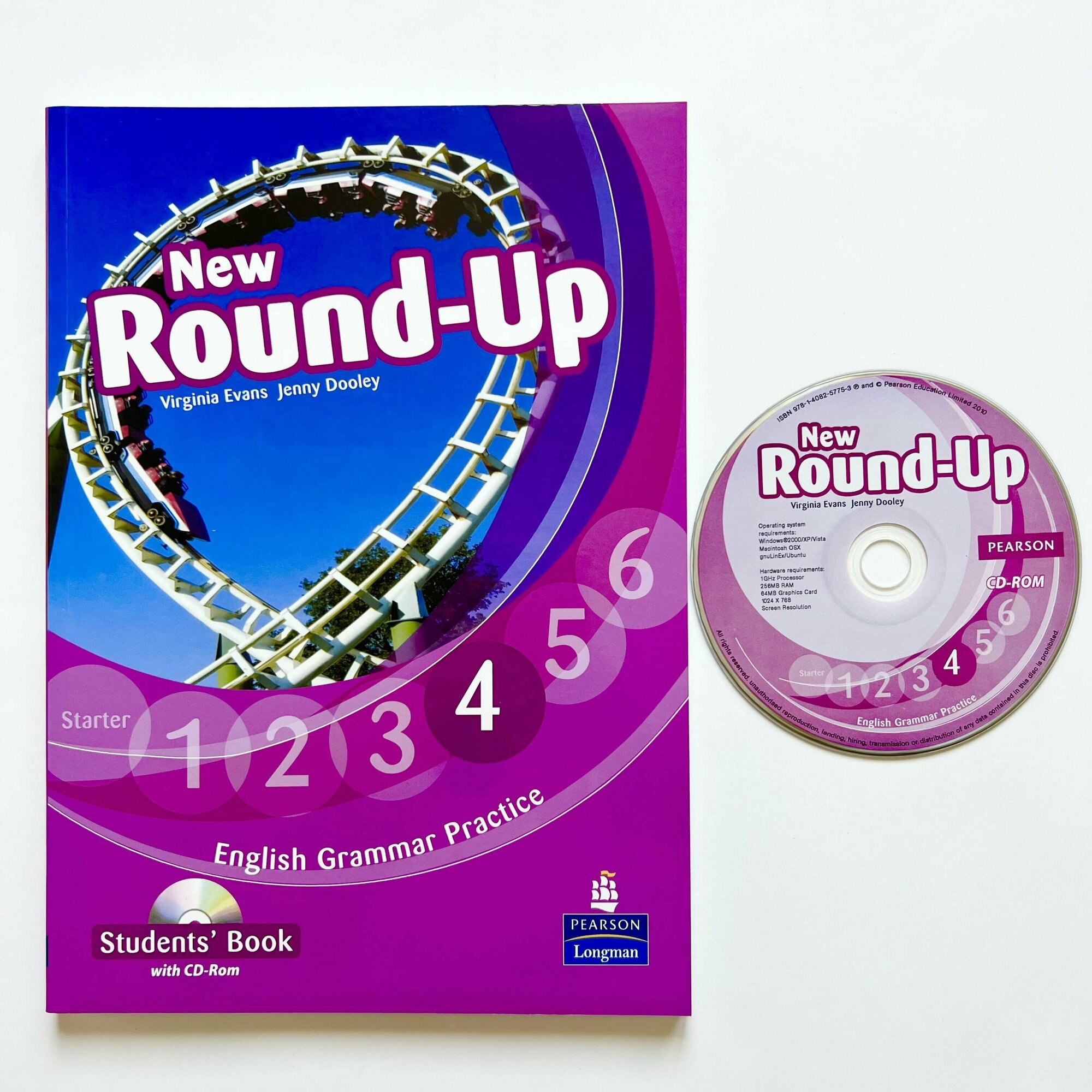 New Round Up 4. English Grammar Practice. Students Book (учебник)+ CD-ROM (диск)