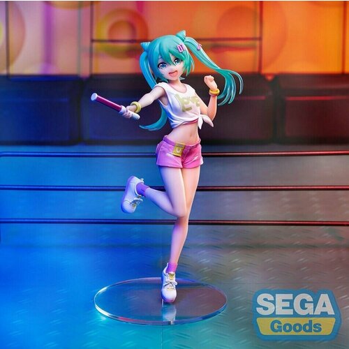 фигурка hatsune miku luminasta live cheering 20 см sega goods Фигурка SEGA Vocaloid: Luminasta Miku Live Cheering Hatsune Вокалоид: Мику Хацунэ