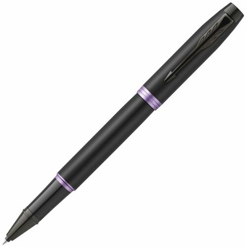 Ручка-роллер Parker IM Vibrant Rings T315, Amethyst Purple PVD