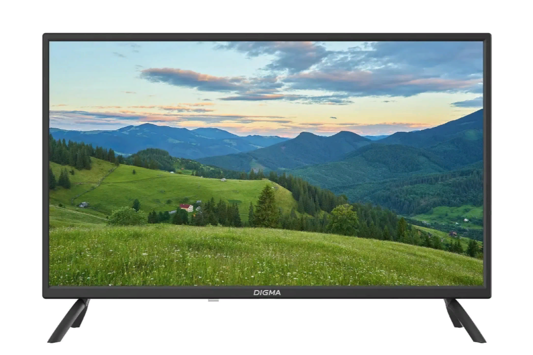 32" Телевизор Digma DM-LED32MBB21, HD, черный