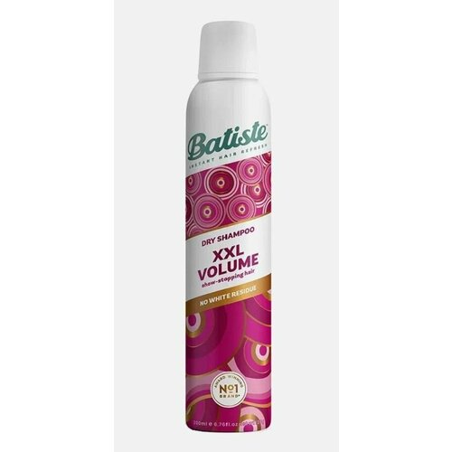 BATISTE/Батист/Сухой шампунь XXL VOLUME объем, 200 мл батист batiste brunette сухой оттеночный шампунь 200 мл