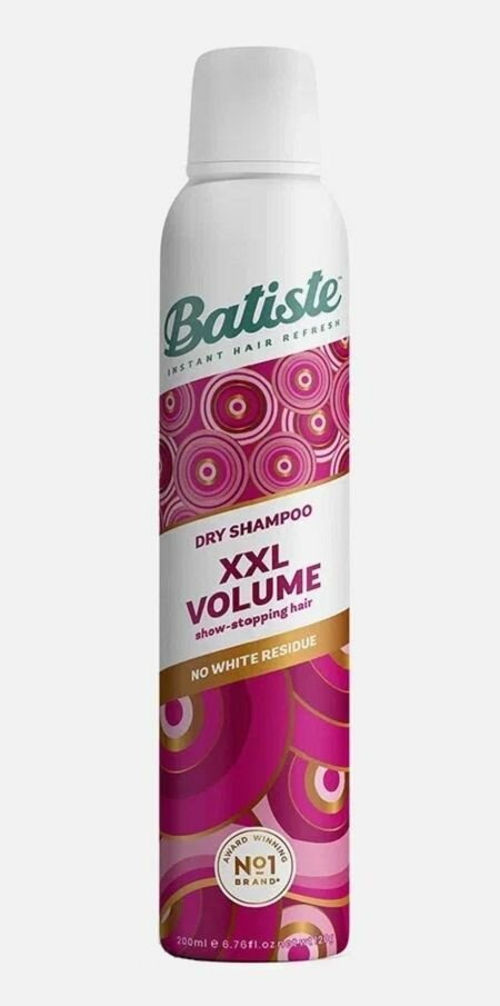 BATISTE/Батист/Сухой шампунь XXL VOLUME объем, 200 мл