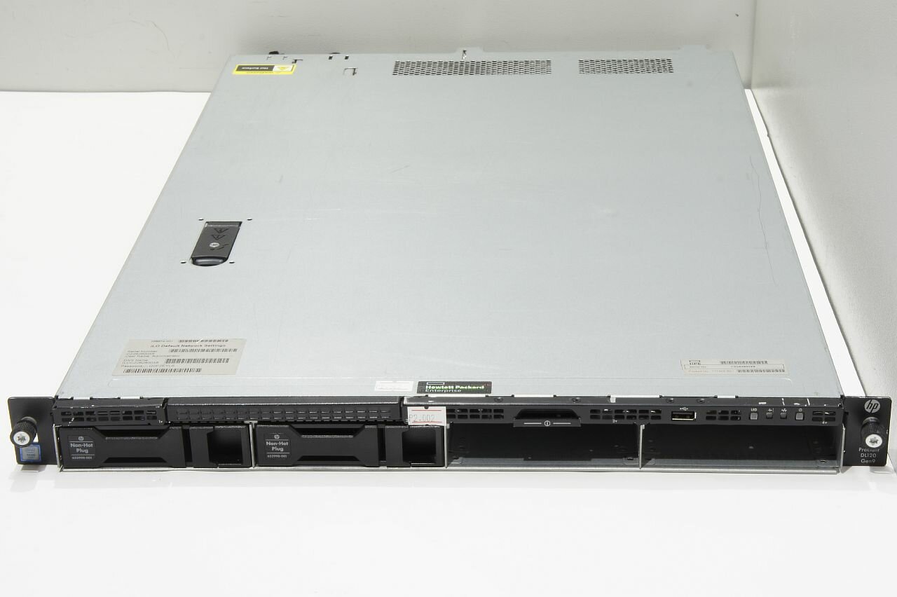 Сервер HP DL120 G9 Xeon E5-2603 v3 4*SATA 8GB 1U