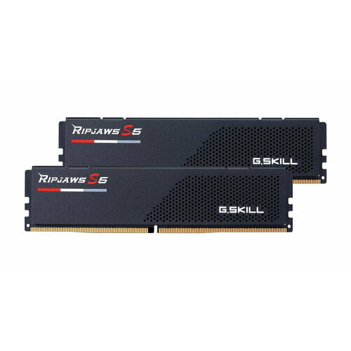 Модуль памяти 48GB (2x24GB) G.SKILL RIPJAWS S5, DDR5, 6800MHz CL34 (34-46-46-108) 1.35V / F5-6800J3446F24GX2-RS5K / Black