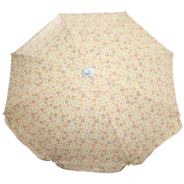 Зонт пляжный D=300 см h=240 см «Принт АРТ10659-5» с наклоном и покрытием от нагрева ДоброСад