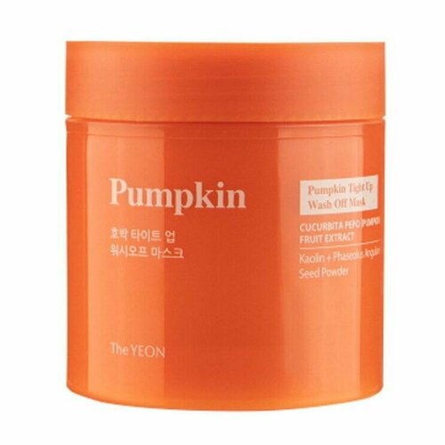 The Yeon Маска смываемая для сужения пор с экстрактом тыквы Pumpkin tight up wash off mask 120 мл.