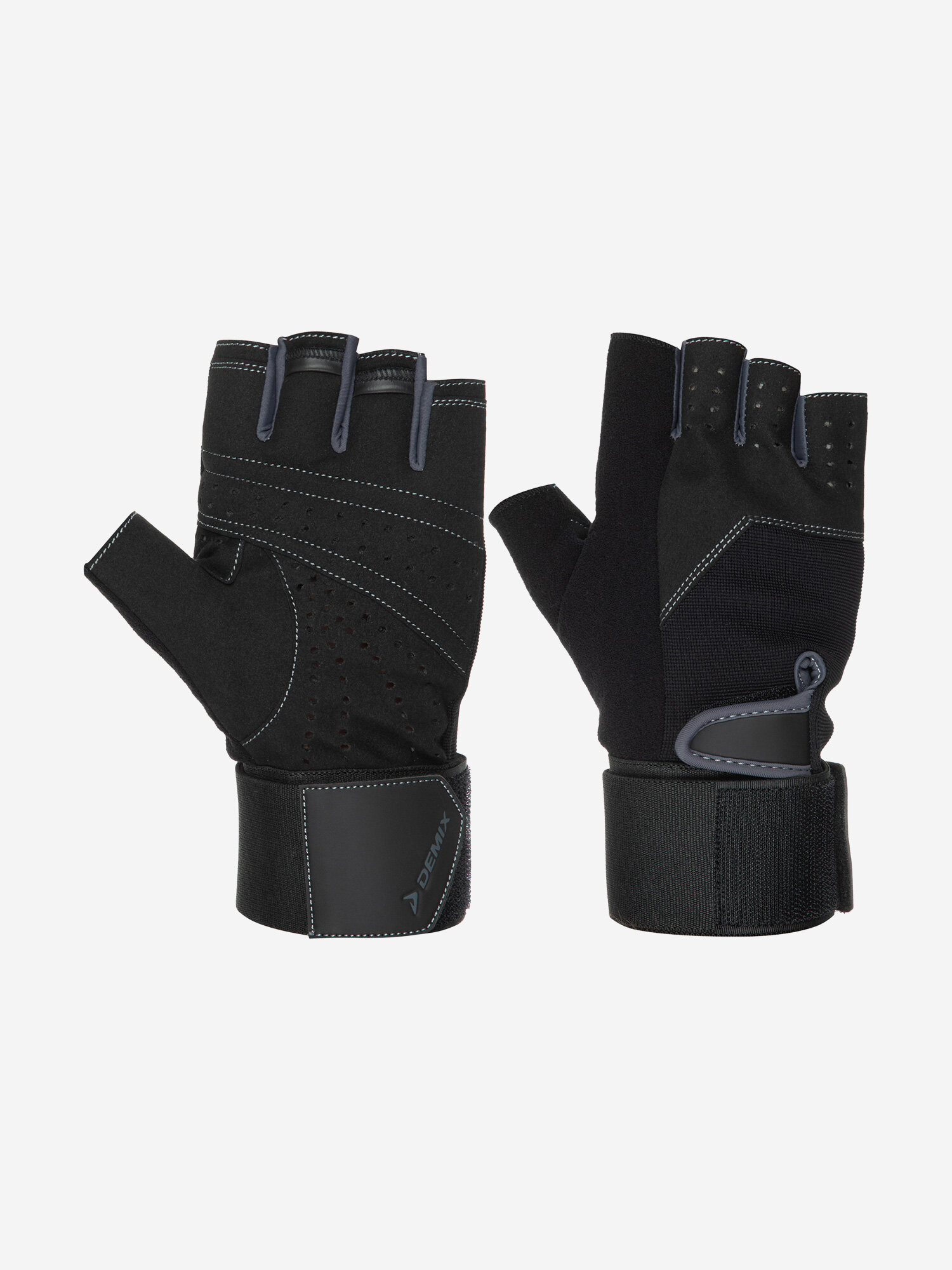 Перчатки для фитнеса Demix Черный; RU: Без размера, Ориг: one size