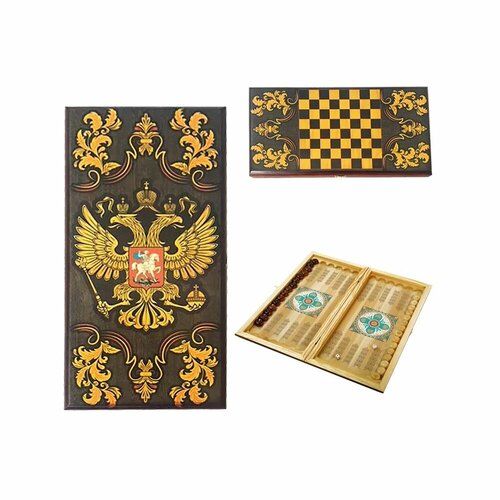 Мастер Бамбук SA-DZ-M Нарды в подарок державные мастер бамбук