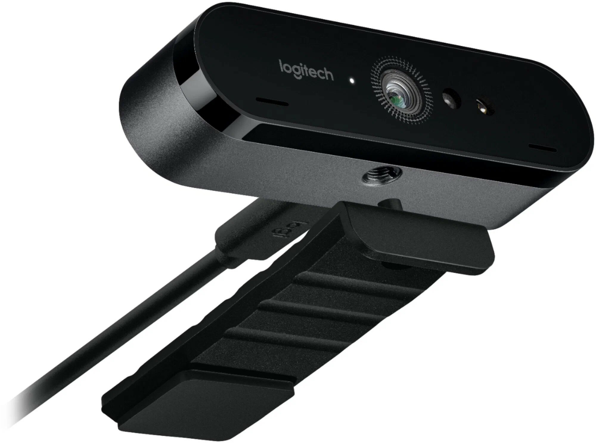 Веб-камера Logitech Brio Ultra HD, черный (960-001105/960-001107) - фото №20