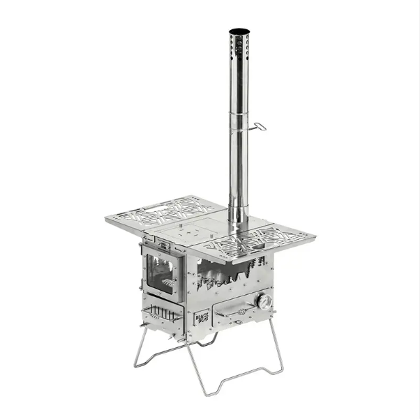 фото Дровяная походная печь для кемпинга