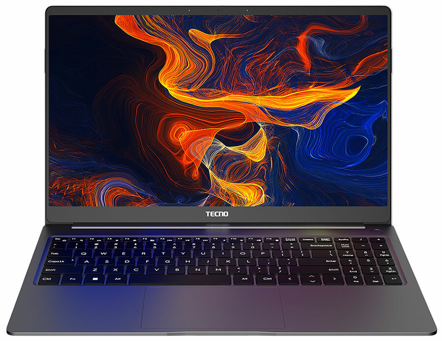 Ноутбук Tecno MEGABOOK T1, 2023, i5 16+512G, Grey, Win (T15AA) серый