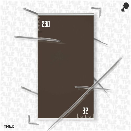 Рулонная шторажалюзи Блэкаут Коричневый 32x230 2302₽