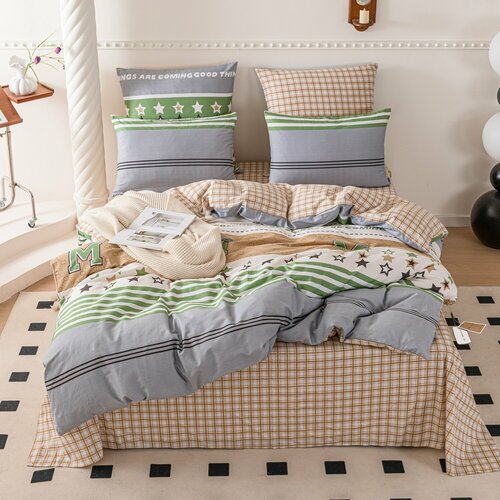 Комплект постельного белья Люкс Сатин 100% хлопок A351