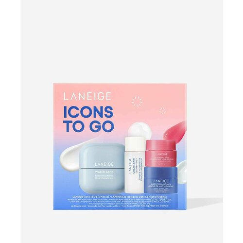 Набор уходовой косметики для увлажнения лица и губ LANEIGE ICONS TO GO 7290₽