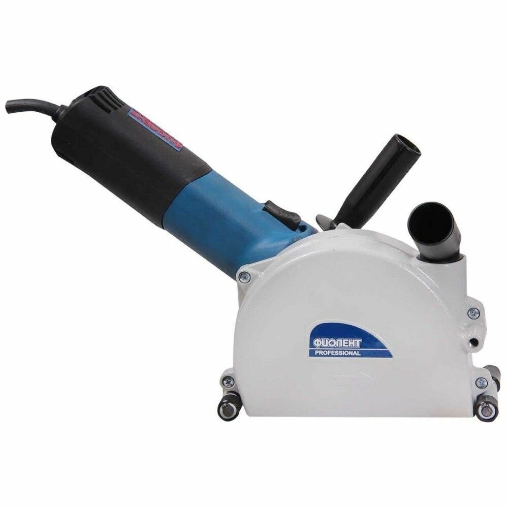 Штроборез Ушм болгарка Фиолент Б6-40 1600 вт 150 мм ширина паза 40 мм производство россия плавный пуск