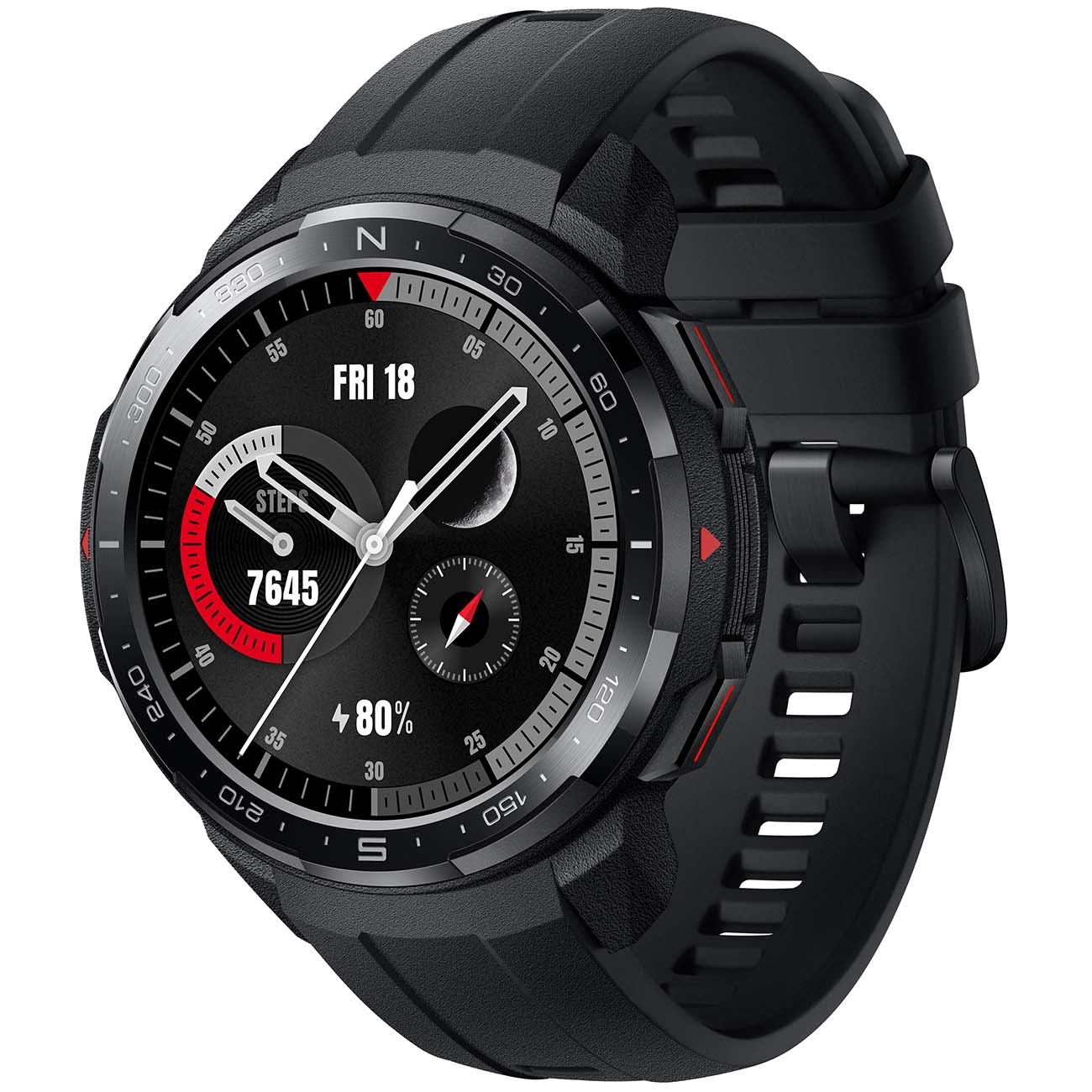 Умные часы HONOR Watch GS Pro, CN Version - Обновленная версия, черный — фото 1