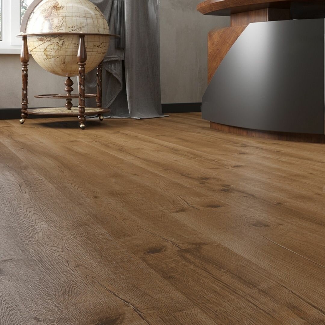 Плитка ПВХ (SPC) Alpine Floor REAL WOOD ЕСО 2-1 Дуб Royal 223 м2 толщиной 6 мм