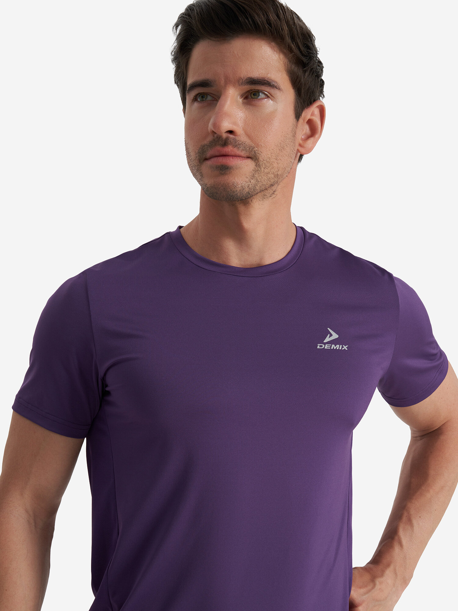 фото Футболка мужская Demix Urban Mesh Running черный, RUS: 50, Ориг: 50