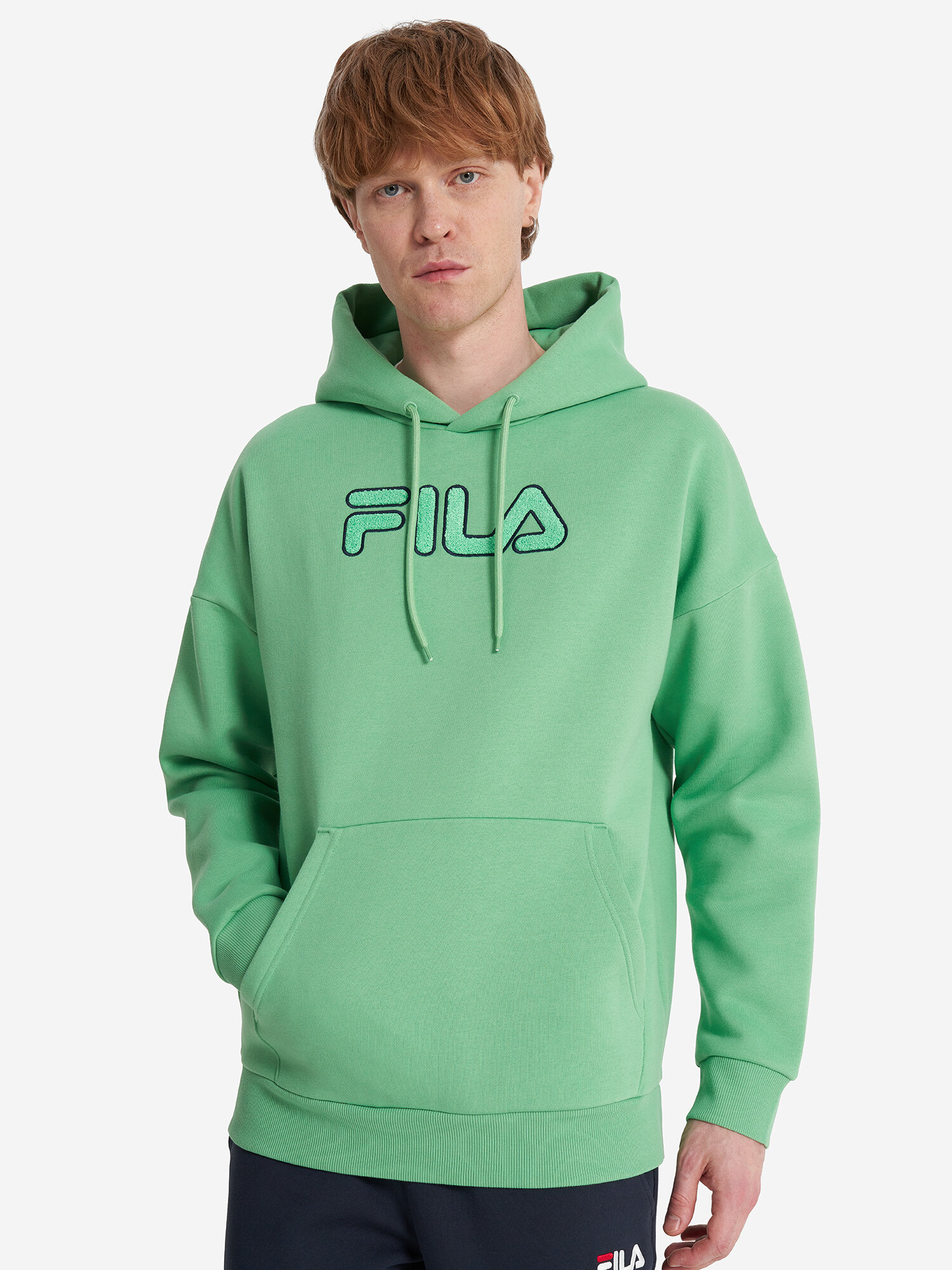 Худи Fila, размер 56-58, , зеленый — фото 1
