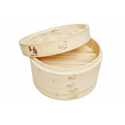 Пароварка бамбуковая Real Tang Steamer 2 яруса 24 см