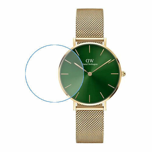 Скрин Мобайл защитный экран для часов Daniel Wellington Watch Petite Emerald 32 Green из нано стекло 9H