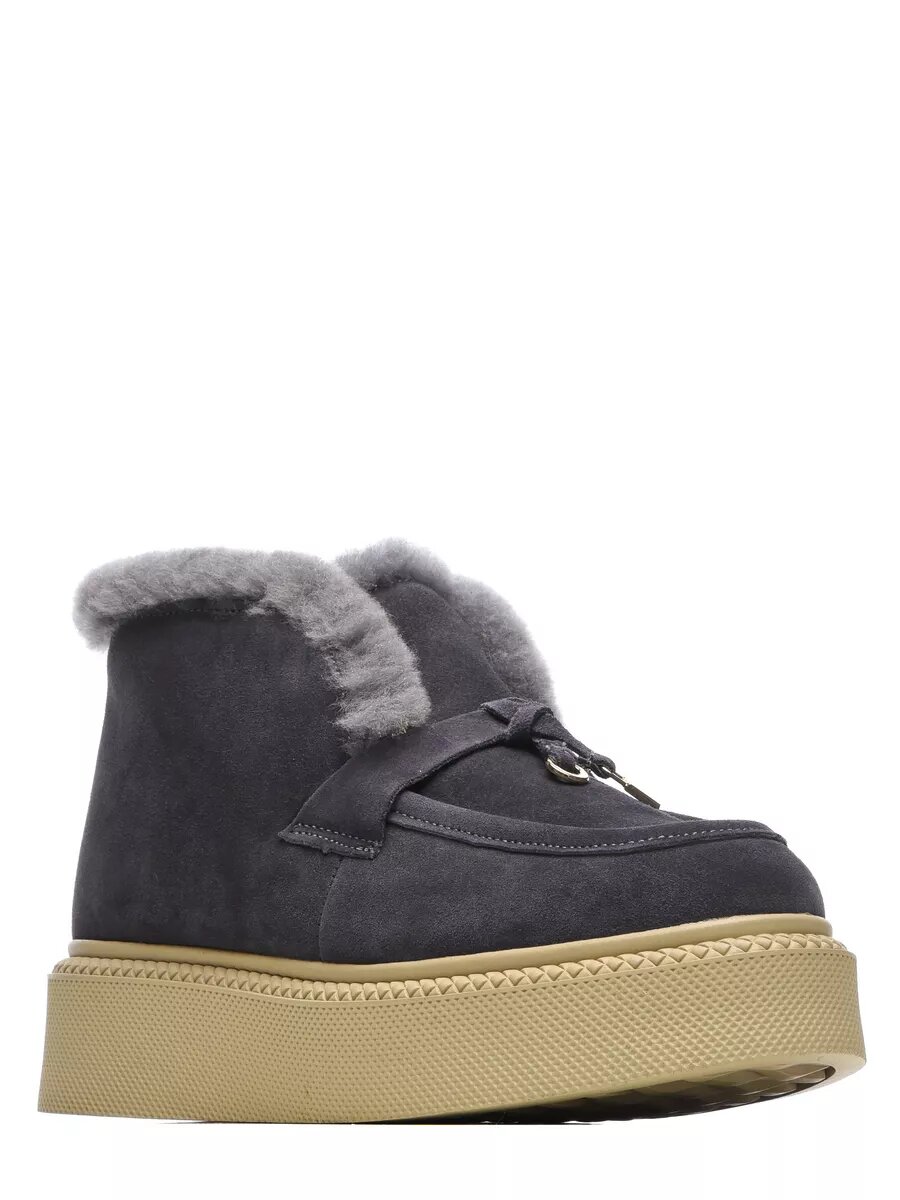 Угги EL DANTES Базовая коллекция, размер 41, серый/бежевый — фото 1