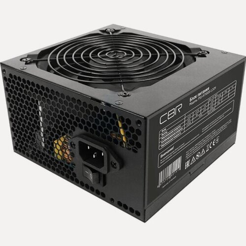 Изображение товара Блок питания Cbr ATX PSU-ATX600-12GM 600W BOX