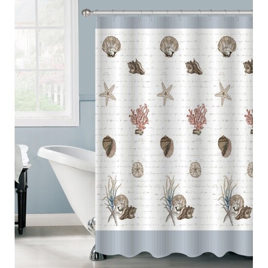 Штора Rosenberg для ванной комнаты-R-730204