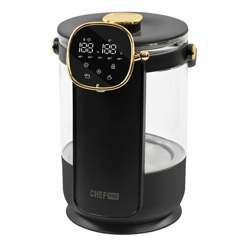 Термопот стеклянный электрический 3л с терморегулятором 2952₽