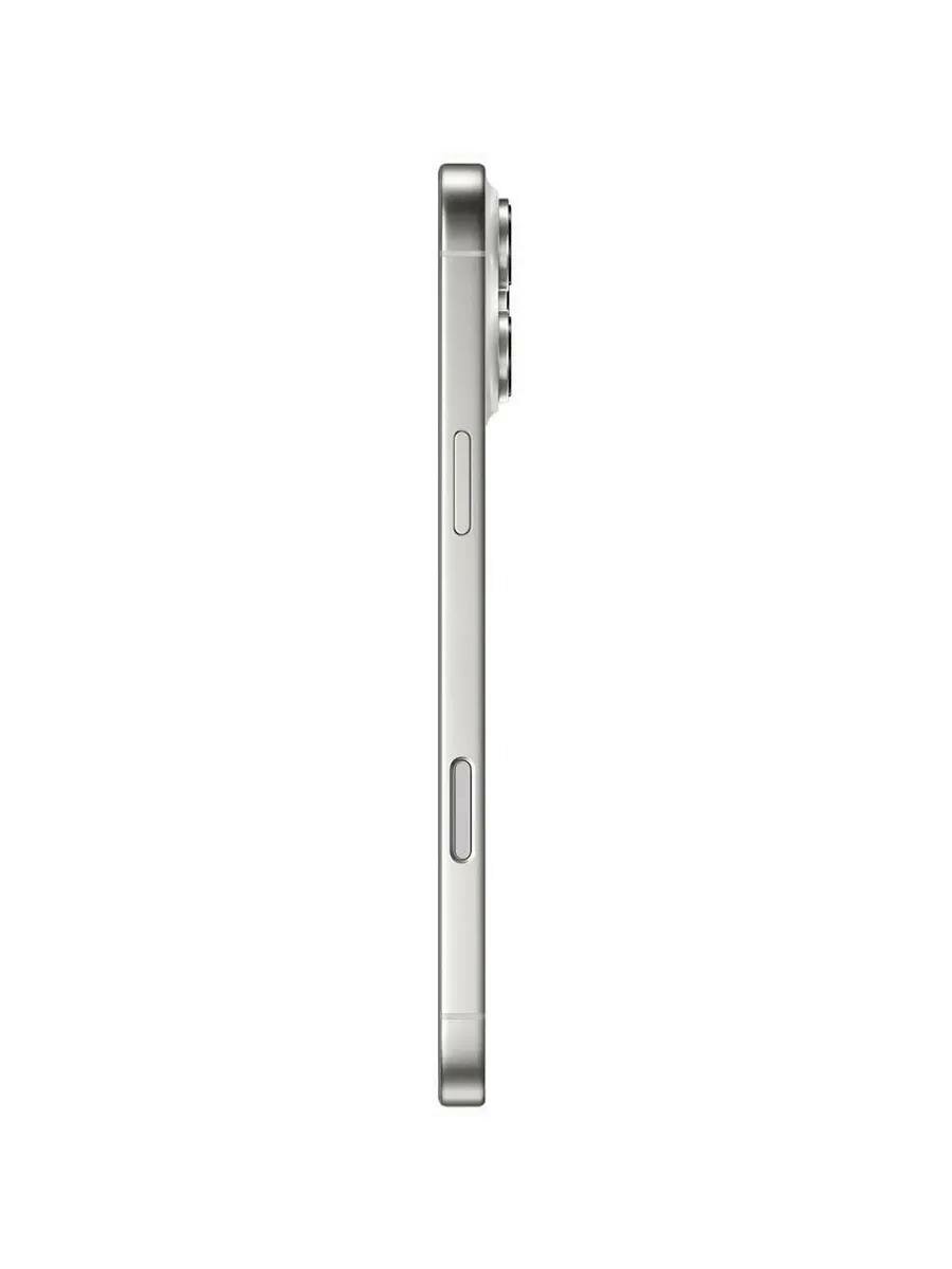 Смартфон Apple iPhone 16 pro max 256Gb white titanium/белый, Dual: 2 eSIM — фото 1