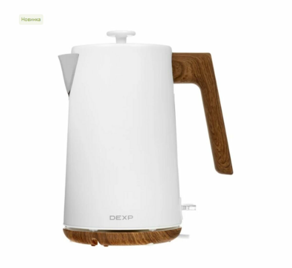 Электрочайник DEXP EK-MW19, 1.7л, мощность 2200Вт, скрытый нагревательный элемент
