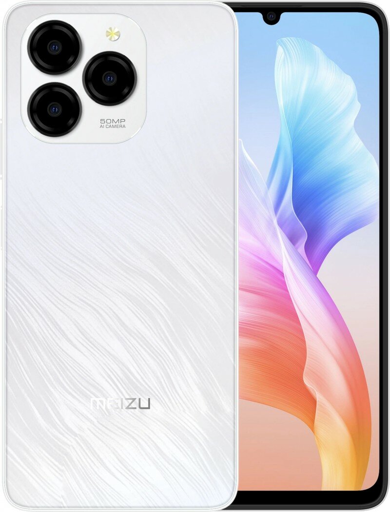 Смартфон Meizu Note 21 8/256Gb, 83.45.44501519RU, M411H, белый