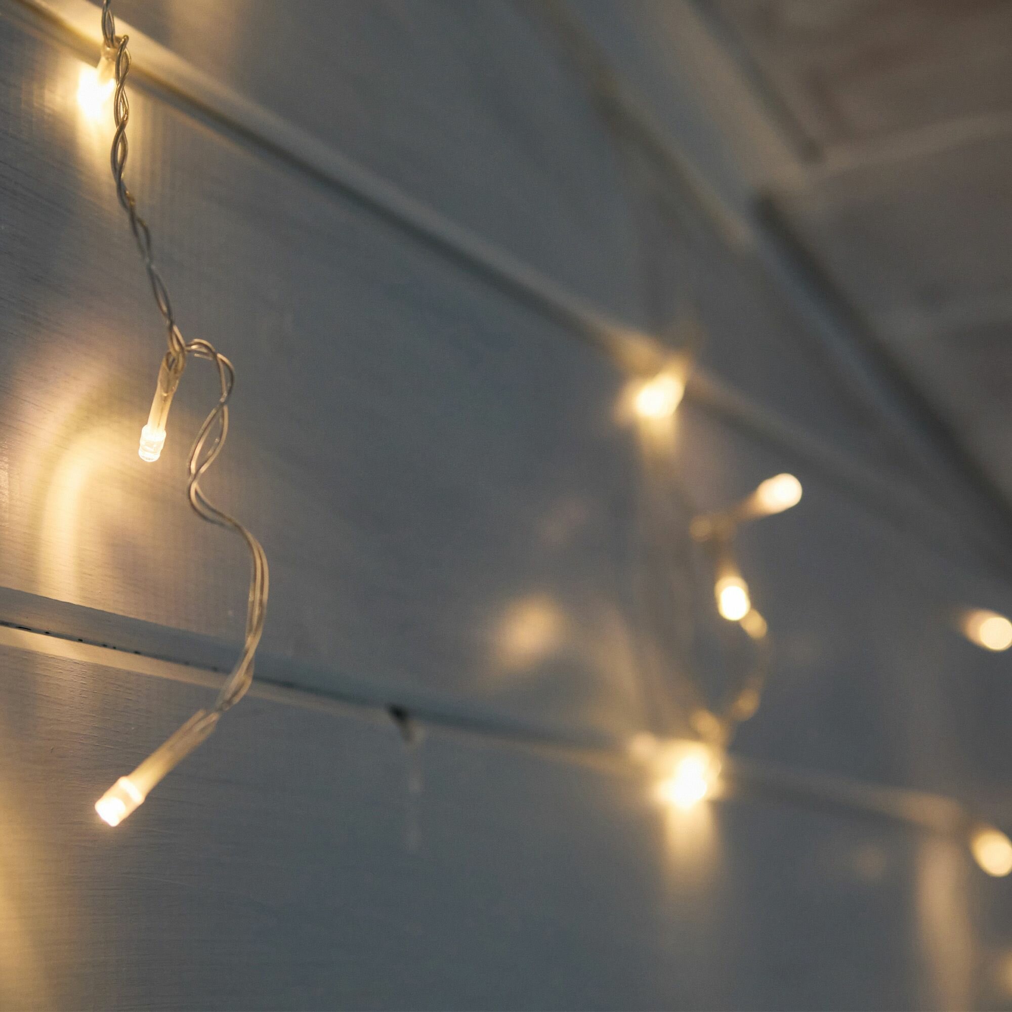 Гирлянда бахрома 6W Белый теплый UL-00010878 ULD-B12006-195-TTK WARM WHITE IP44 с эффектом мерцания