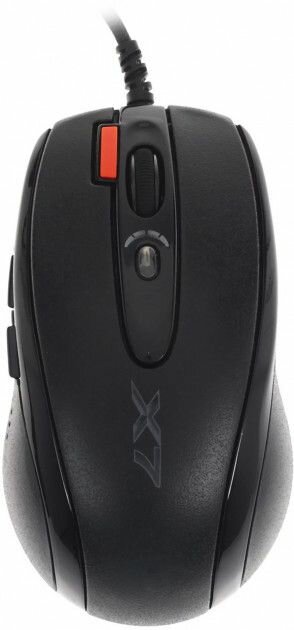 Мышь A4Tech X-7120 черный оптическая (2000dpi) USB2.0 (7but)