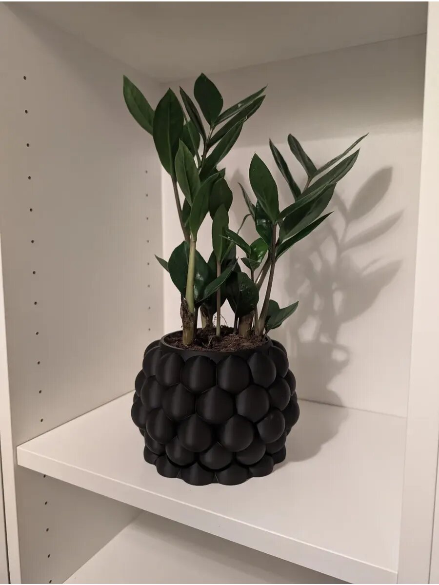 Интерьерный горшок для цветов — фото 1