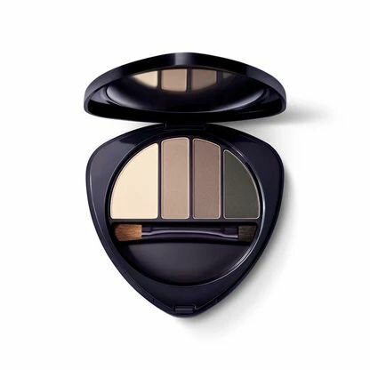 Dr. Hauschka Палитра теней для век и бровей Eye And Brow Palette 5.3 г оттенок- 01 Stone
