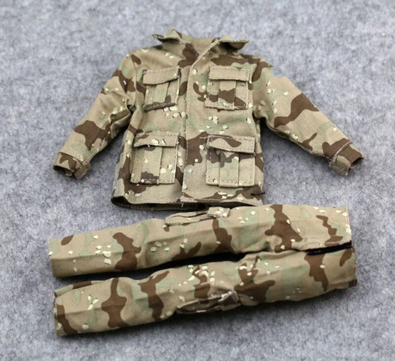 Тактическая военная форма 1/6 TPAF для 12-дюймовых фигурок, Coat pants I, Унисекс
