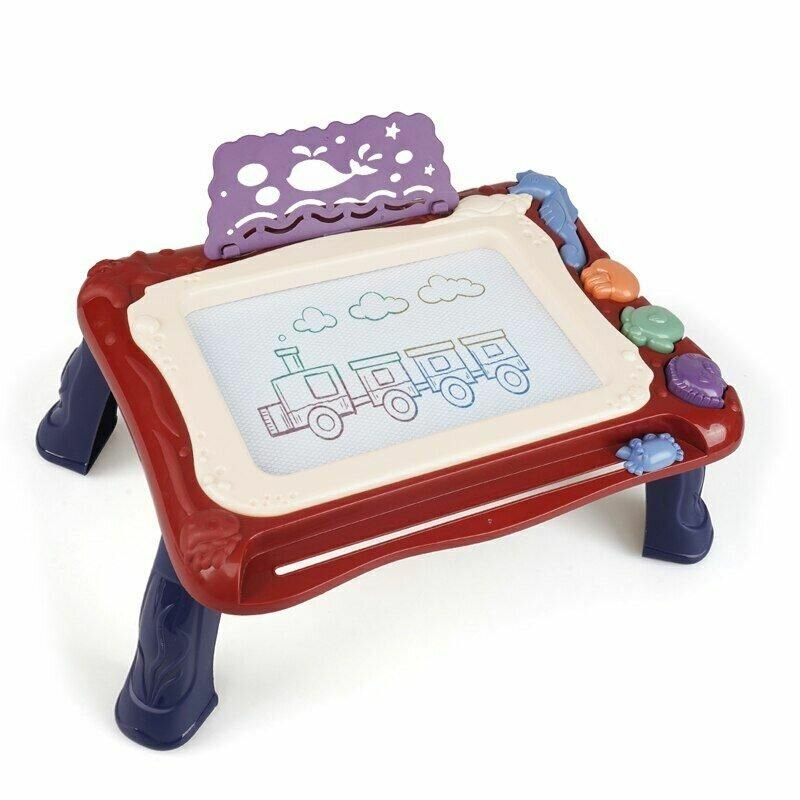 Доска-стол для рисования КНР "Океан", магнитная, в коробке (651A)