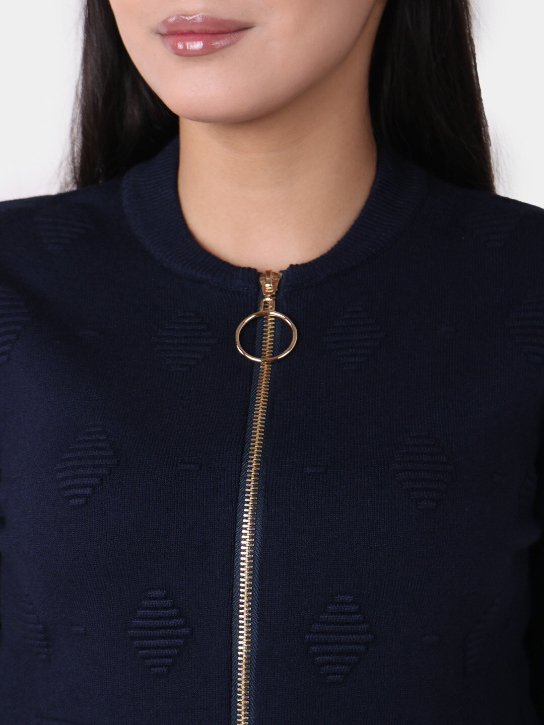 Джемпер , размер One Size, темно-синий — фото 1