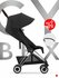 Cybex Coya Коляска c бампером, рама Chrome Brown/текстиль Sepia B...