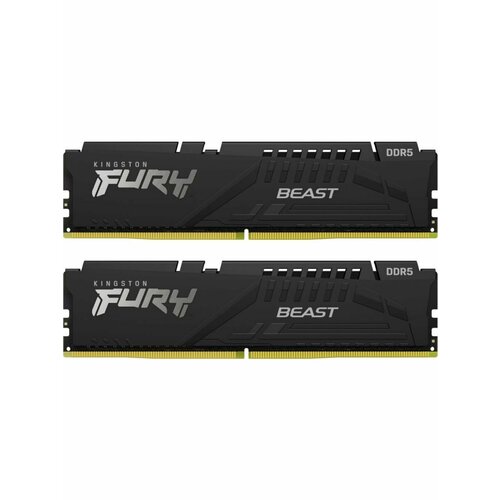 Комплект памяти DDR5 DIMM 64Gb 2x32Gb 6000MHz Kingston KF560C30BBEK2-64 31753₽