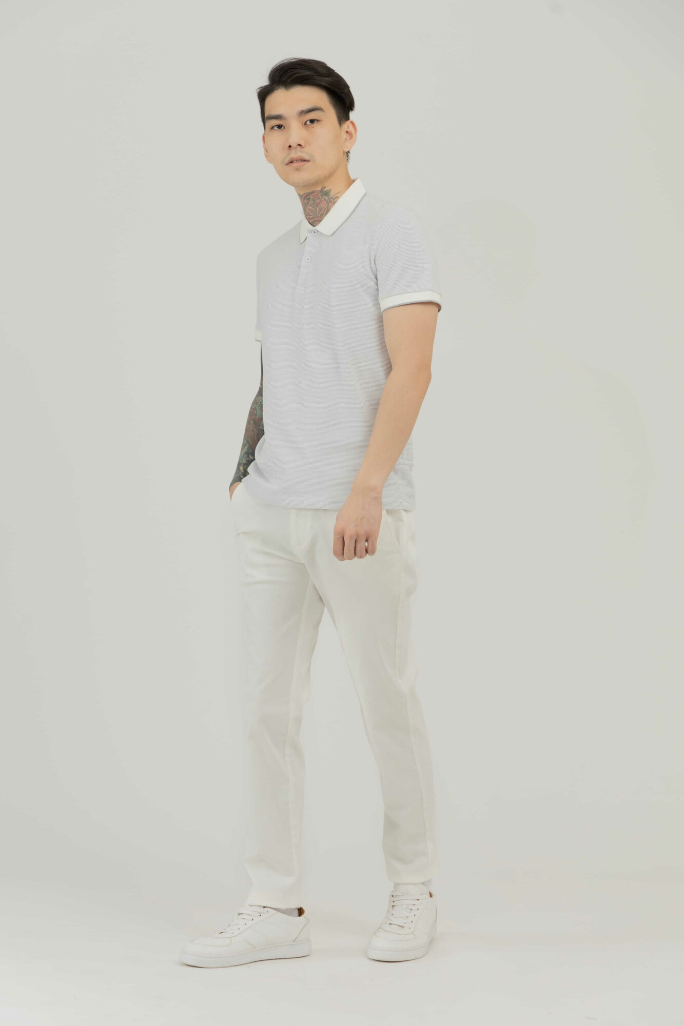 Поло спортивное TERRA PRO, размер M, blue — фото 1