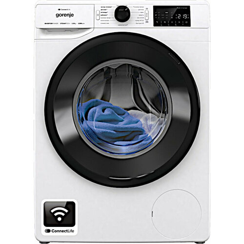 фото Стиральная машина gorenje wpnei82sbswifi/c , инверторная, 8 кг, белая