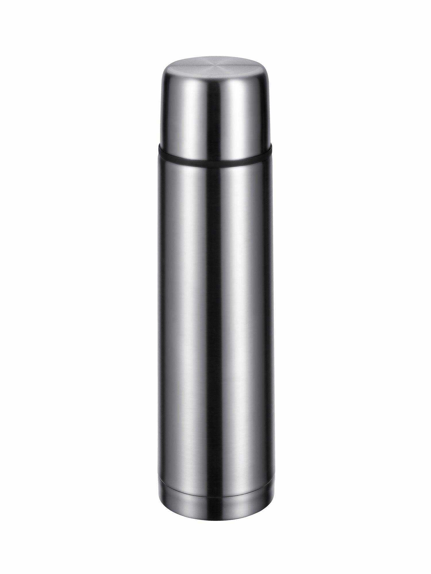 Термос высокий емкостью 1л для кофе и других горячих напитков Linea BULLET туристический, крышка с кнопкой