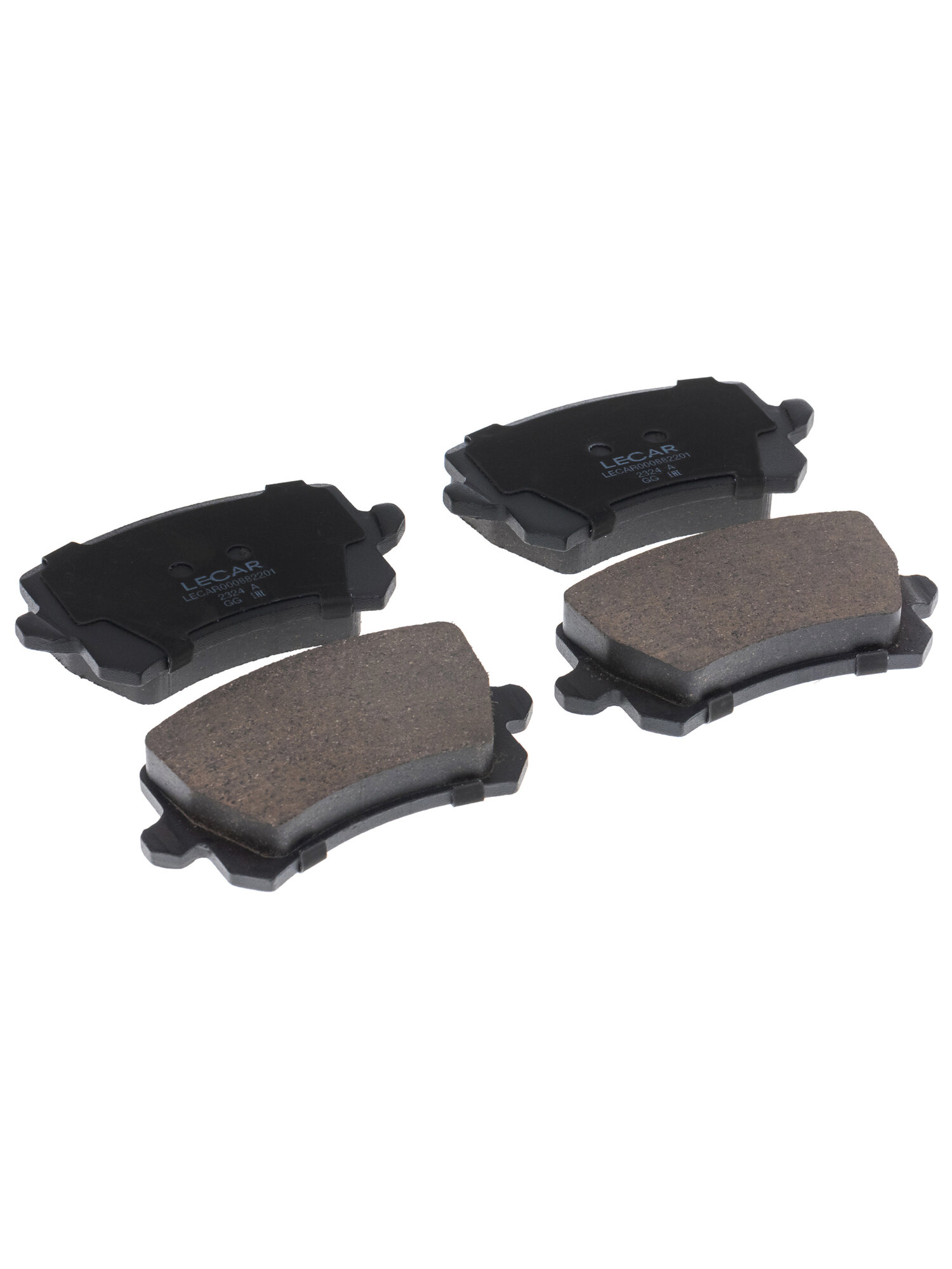 Колодки тормозные дисковые задние LECAR LECAR000882201
